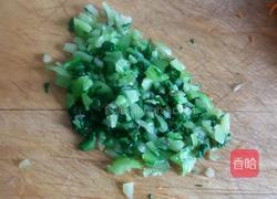 烫面素馅锅贴饺子的做法图解3