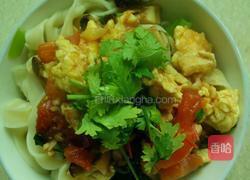 西红柿香菇面的做法图解7