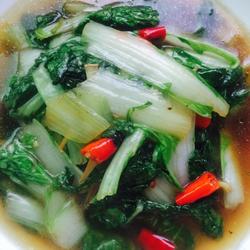 小米椒炒白菜苗的做法[图]