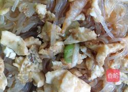 鸡蛋炒粉丝的做法图解8
