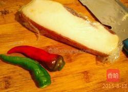 腊肉炒竹笋的做法图解2