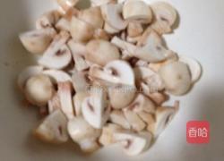 口蘑豆腐的做法图解2