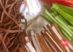 茶树菇香干的做法图解6