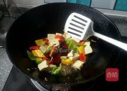 彩椒蚝油豆腐的做法图解8