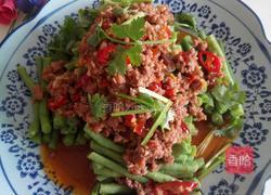 肉末豇豆的做法图解9