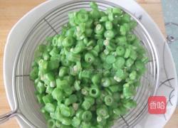 青豆角煎蛋的做法图解3