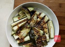 蒸茄条蘸蒜酱的做法图解3