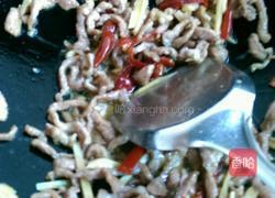 韭黄肉丝的做法图解5