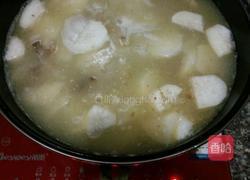 白萝卜炖腊排骨的做法图解4