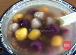 三色芋圆的做法图解7