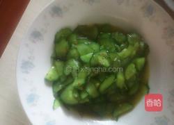 简单的清炒黄瓜的做法图解3