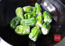 青椒酿肉的做法图解10
