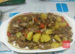 土豆烧鸭的做法图解3