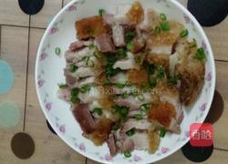 清蒸葱香肉的做法图解4