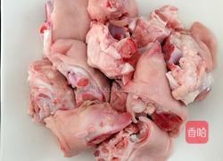黄豆猪脚的做法图解1
