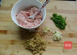 肉蒸鸡蛋糕的做法图解4