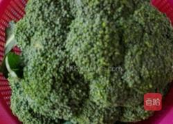 蒜蓉西兰花的做法图解1