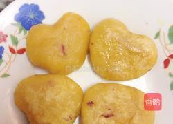 南瓜紫薯饼的做法图解7