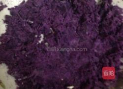 南瓜紫薯餅的做法圖解3