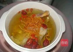 虫草花炖鸭汤的做法图解7