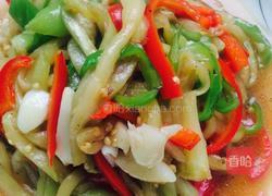 家常炒茄丝的做法图解5