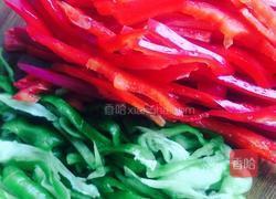 香芹茶干炒肉丝的做法图解4