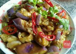 肉沫茄花的做法图解9