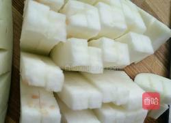 肉沫茄花的做法图解2