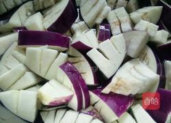 肉沫茄花的做法图解3