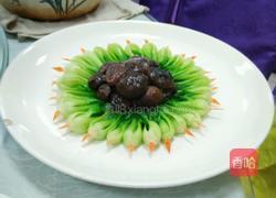 香菇菜心的做法图解3