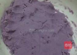 紫薯红豆沙饼的做法图解5