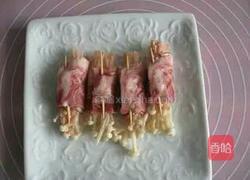 培根金针菇的做法图解4