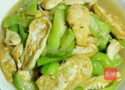 丝瓜炒豆腐的做法图解6