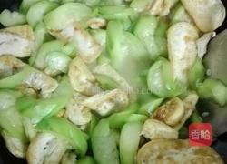丝瓜炒豆腐的做法图解5