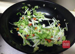 芽白炒粉丝的做法图解6