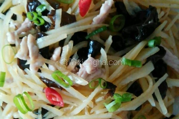 调土豆丝
