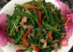 韭菜花肉丝的做法图解9