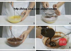 巧克力蛋糕的做法图解1