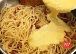 芝士培根意大利面的做法图解7