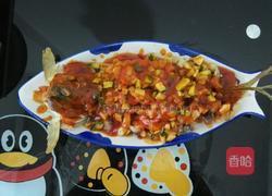 松鼠鲑鱼的做法图解4