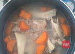 羊骨胡萝卜汤的做法图解6