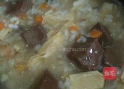 猪血粥的做法图解6