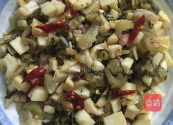 竹笋酸菜炒肉丝的做法图解6