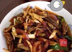 鳝片茭白的做法图解3