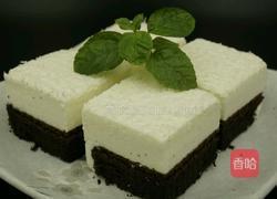 酸奶慕斯之白与黑的做法图解13
