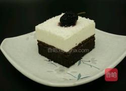 酸奶慕斯之白与黑的做法图解15