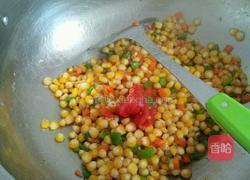 小炒玉米的做法图解4