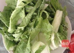 小炒青菜的做法图解2