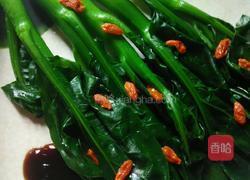 白灼芥蓝的做法图解5