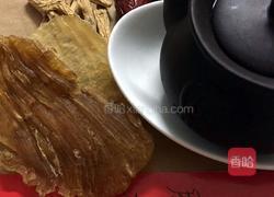 党参红枣花胶补血益气汤的做法图解1